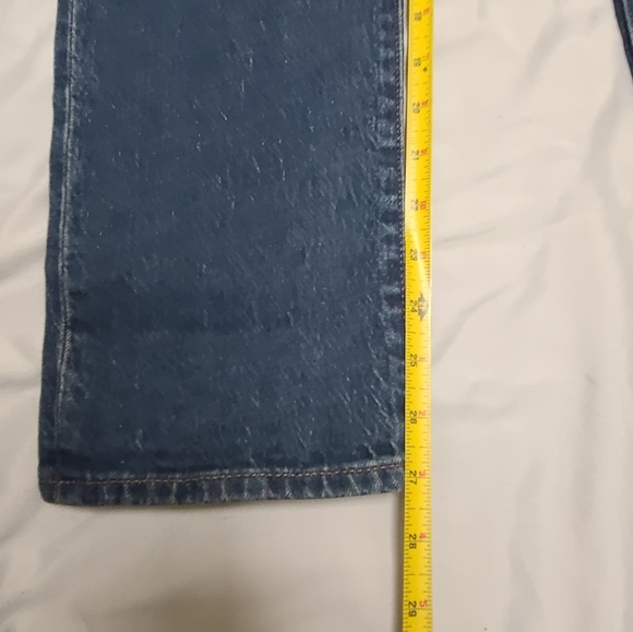 Madewell Blue Straight Leg Jeans - Picture 11 of 12